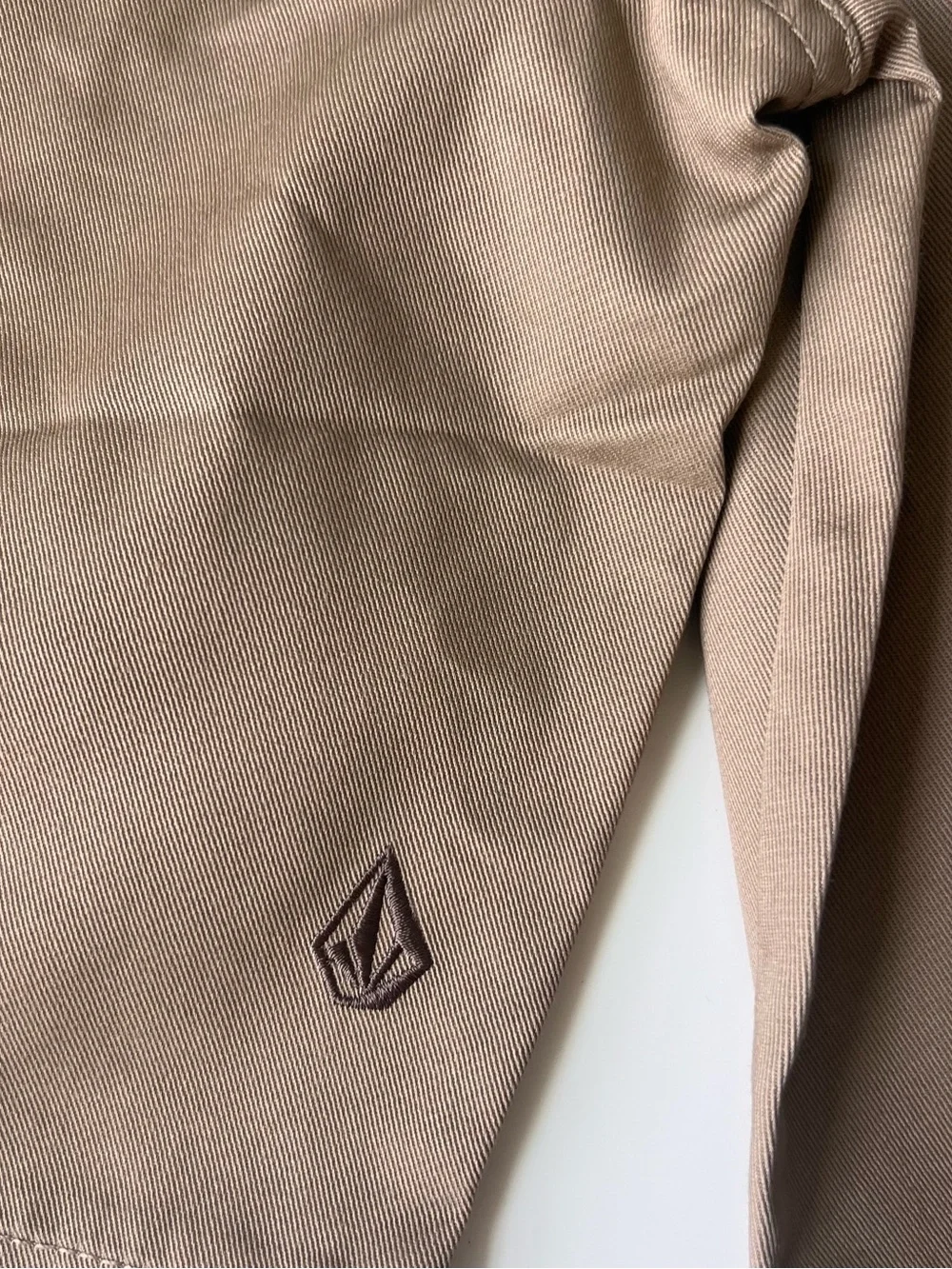 Volcom Youth Frickin Chino Shorts Size 18 / 29 Khaki NWT